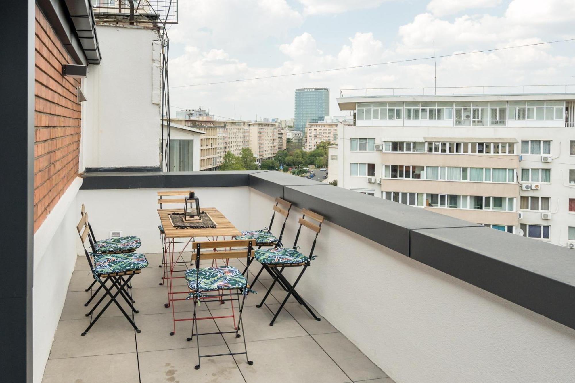 Mood Penthouse - 3Br Luxury Stay In Bucarest Exterior foto